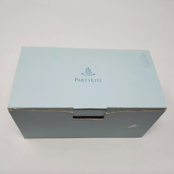 Vintage VTG Partylite Cafe Prague Tealight House Ceramic New in Box 6.25” Tall - Picture 13 of 14